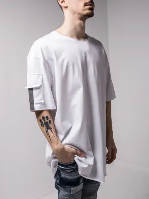 Big Back Pocket T-shirt White